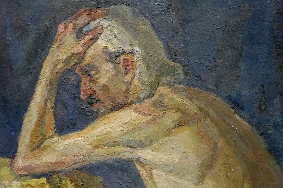 Oil painting Portrait of a Man Titarenko Maria Anatolyevna - 6