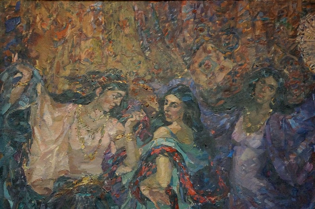 Oil painting Gypsies Titarenko Maria Anatolyevna - 3