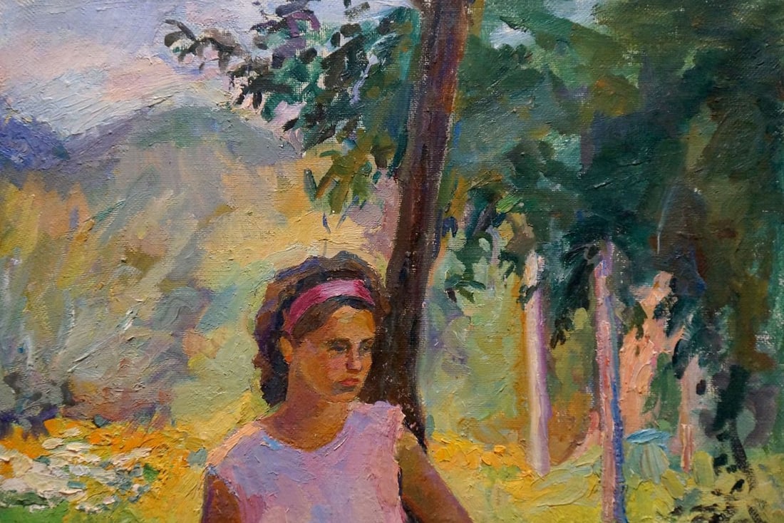 Oil painting Portrait of a girl Titarenko Daria Anatolyevna - 5