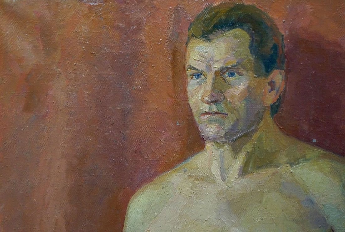 Oil painting Portrait of a man Titarenko Maria Anatolyevna - 3