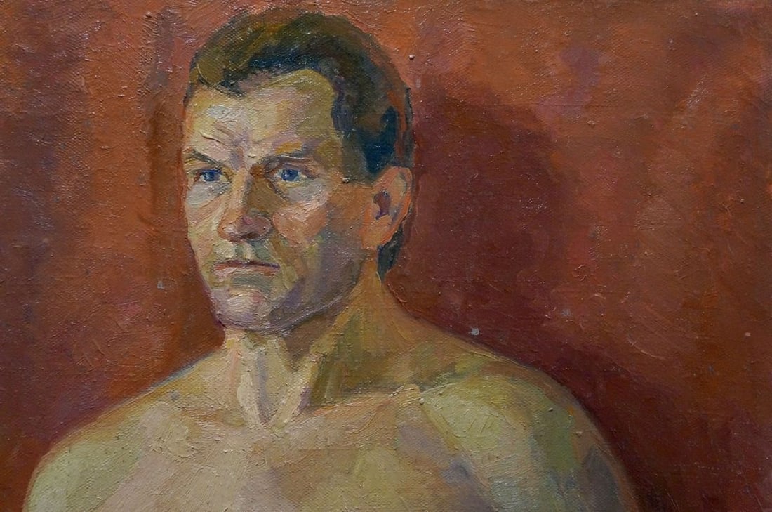 Oil painting Portrait of a man Titarenko Maria Anatolyevna - 4