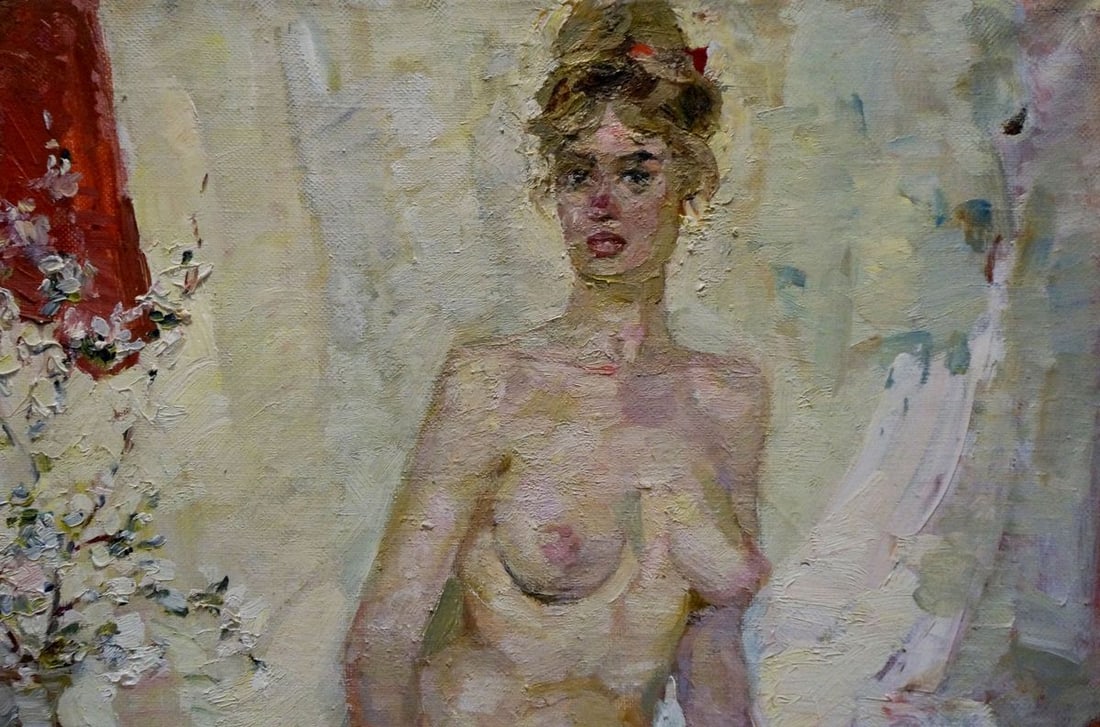 Oil painting Figure girl Titarenko Maria Anatolyevna - 4