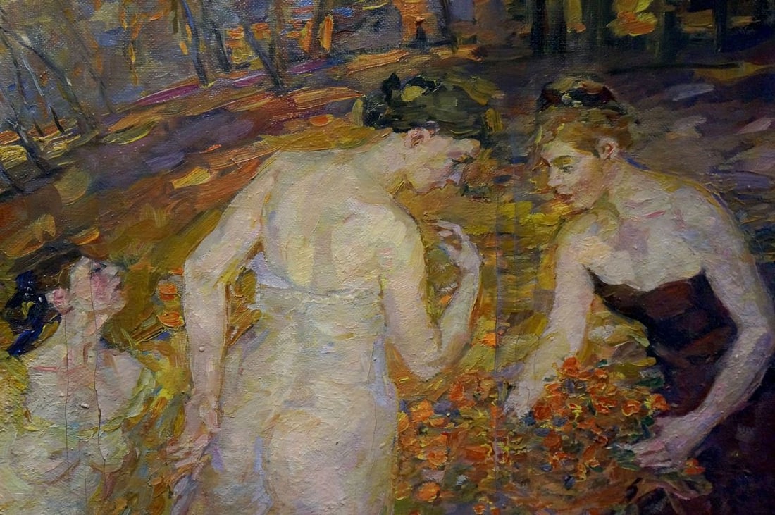 Oil painting Girls in the forest Tytarenko Odarka Anatoliivna - 6