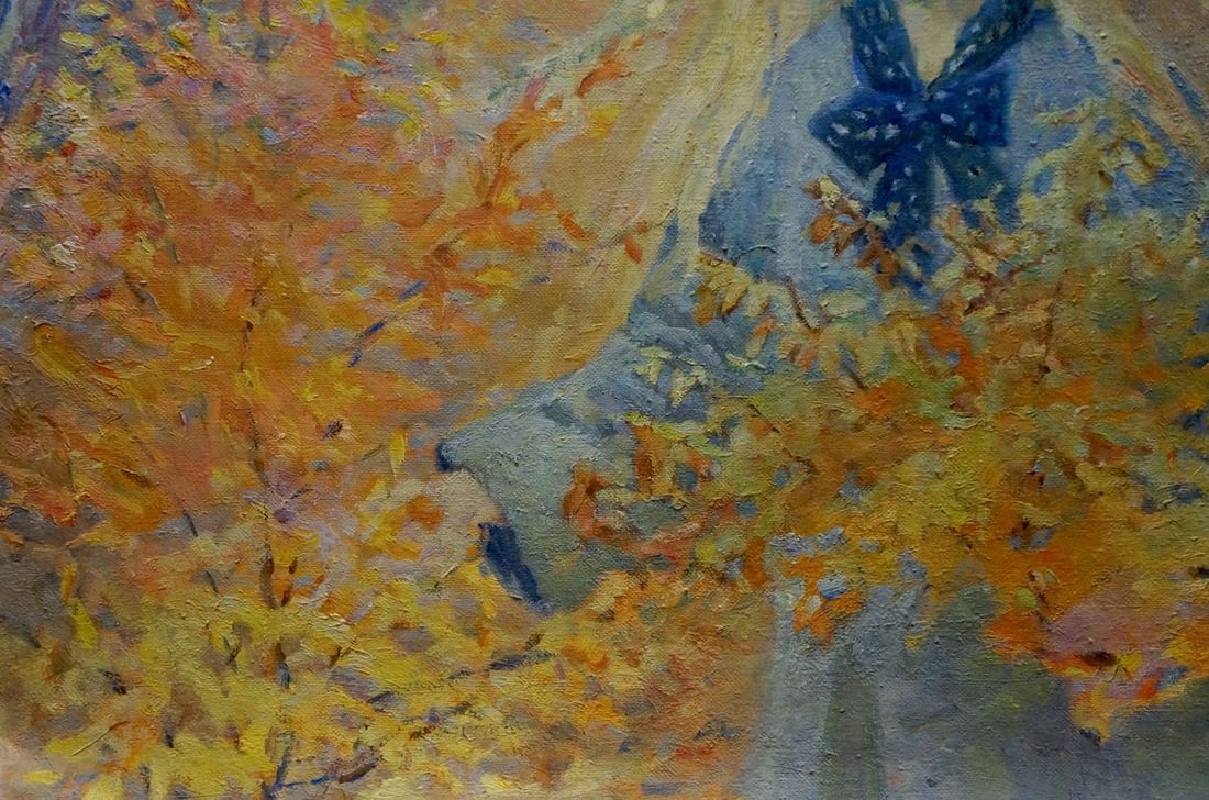 Oil painting Golden autumn Titarenko Maria Anatolyevna - 2