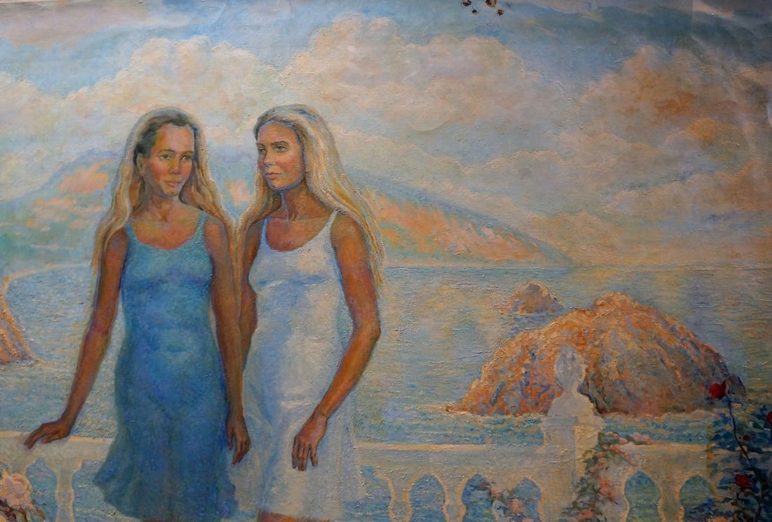 Oil painting Girls at sea Tytarenko Odarka Anatoliivna - 4