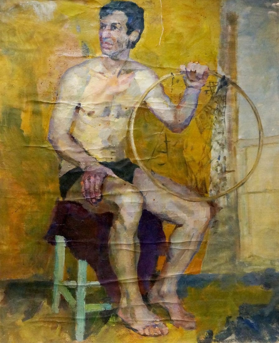 Oil painting Portrait of a man Titarenko Maria Anatolyevna: Title: Oil painting Portrait of a man Titarenko Maria Anatolyevna Description: NoVerns 1253 *** ABOUT THIS PAINTING *** * TITLE: "Portrait of a man" * ARTISTS: Titarenko Maria Anatolyevna * SIZE: 110x