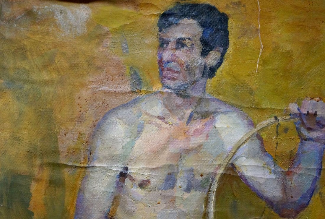 Oil painting Portrait of a man Titarenko Maria Anatolyevna - 4