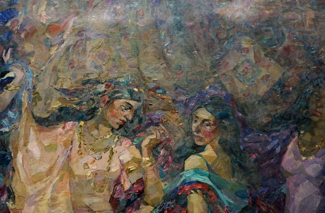 Oil painting Holiday Titarenko Maria Anatolyevna - 4