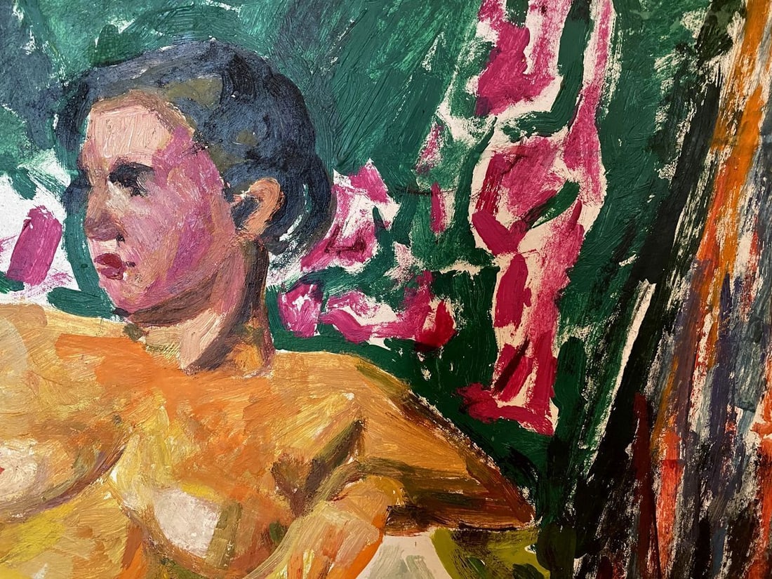 Oil painting Portrait of a Figure woman Glushchenko Nikolai Petrovich - 4