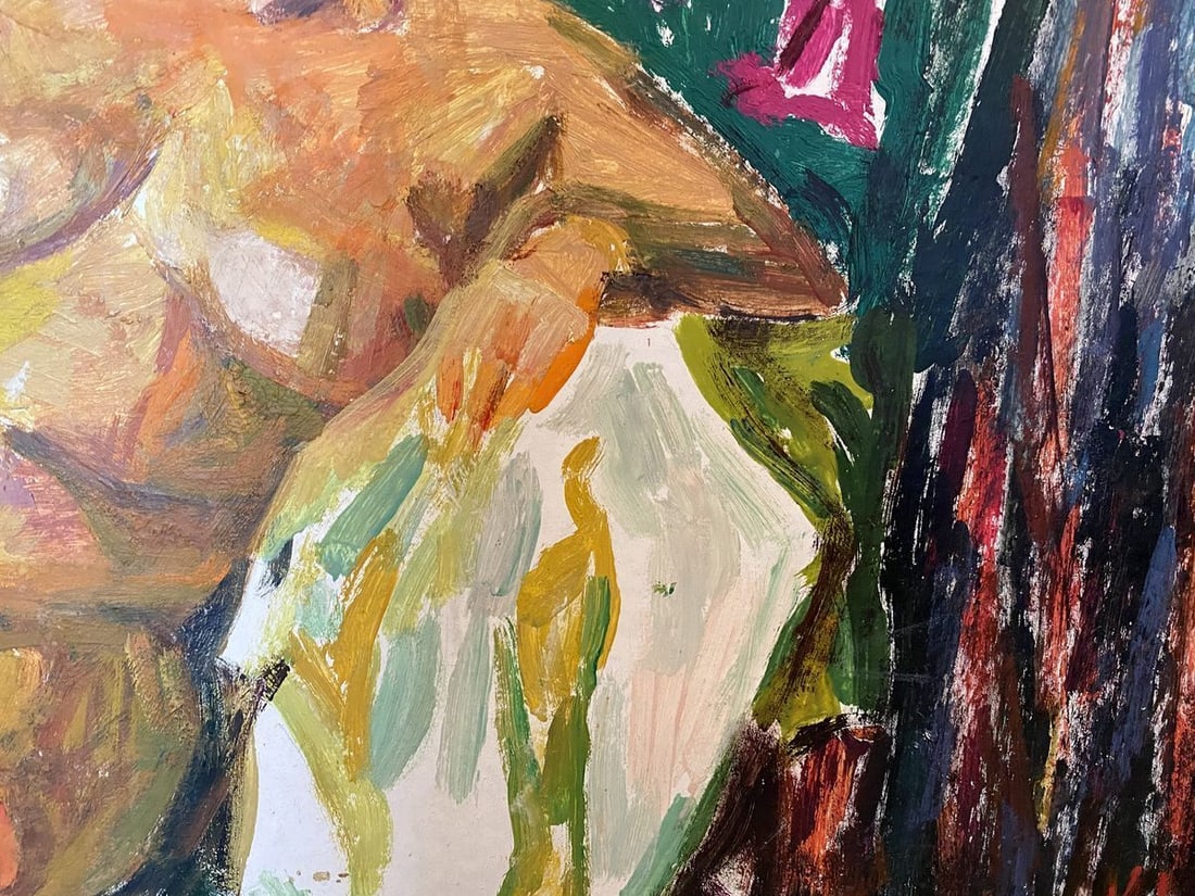 Oil painting Portrait of a Figure woman Glushchenko Nikolai Petrovich - 5