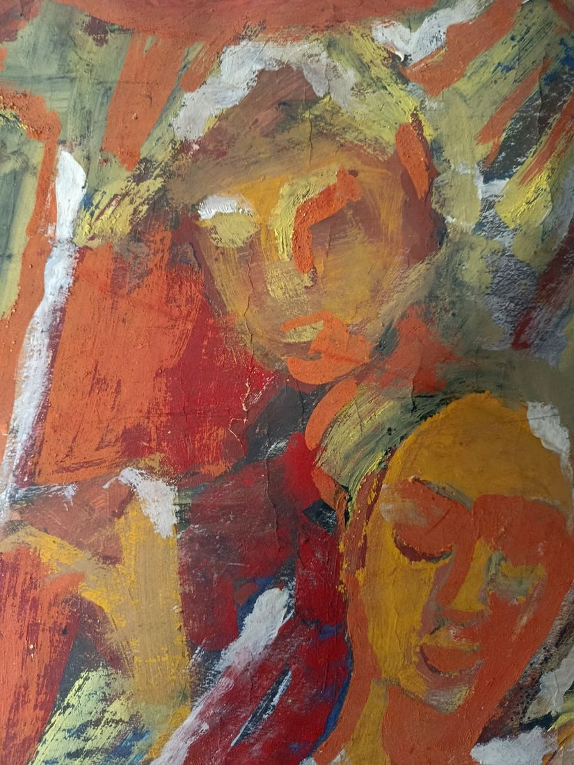 Oil painting A woman with a child Valentyn Sirenko - 4