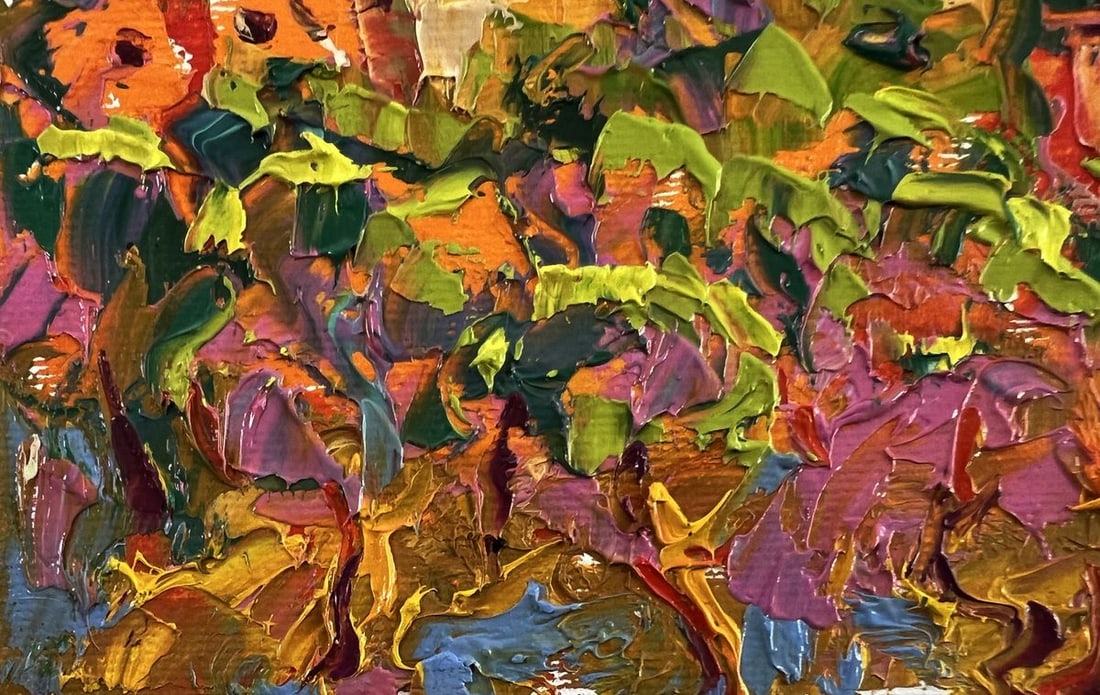 Oil painting Dynamics of the daytime city Oleksiy Ivanyuk - 5