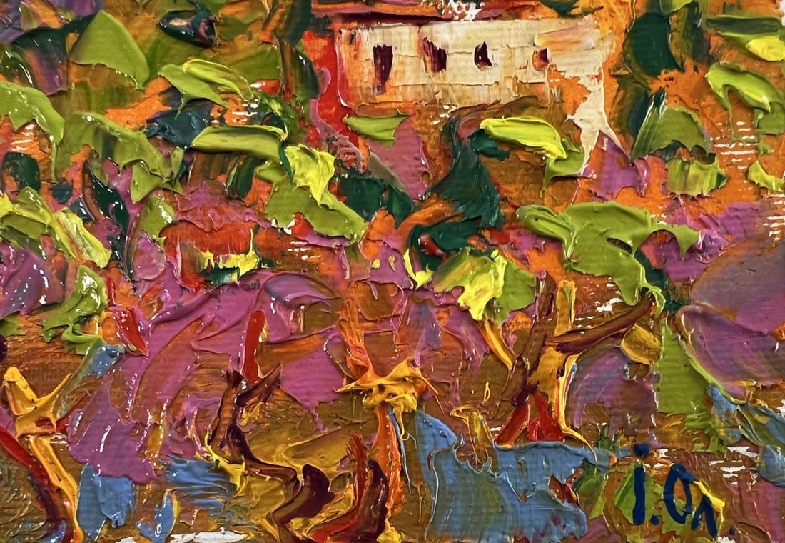 Oil painting Dynamics of the daytime city Oleksiy Ivanyuk - 6