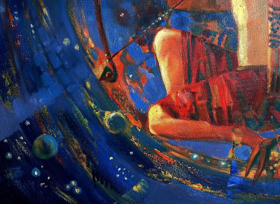Abstract oil painting Signs of the zodiac Anatoly Tarabanov - 10