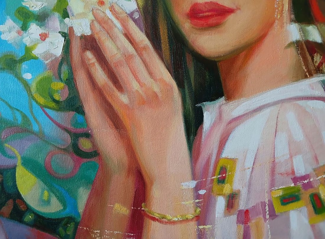 Abstract oil painting Breath of spring Anatoly Tarabanov - 10