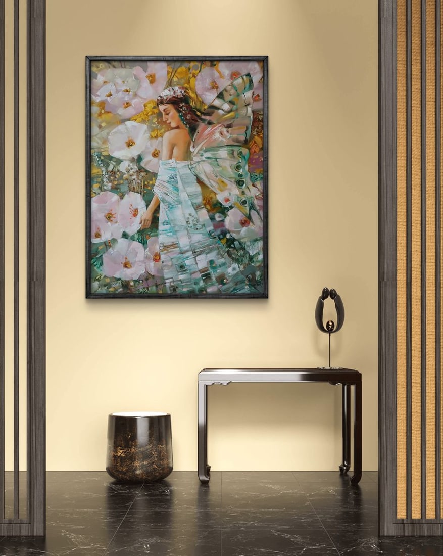 Abstract oil painting Spring flowers Anatoly Tarabanov - 2