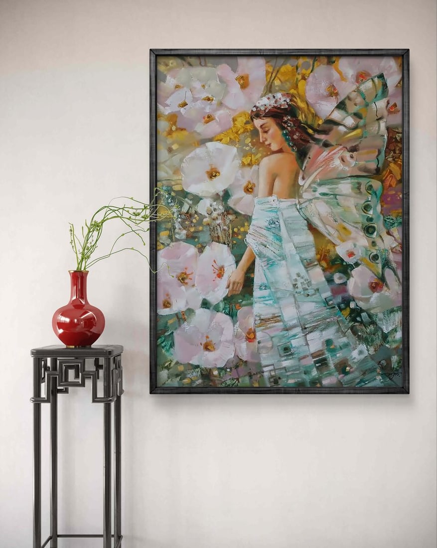 Abstract oil painting Spring flowers Anatoly Tarabanov - 3