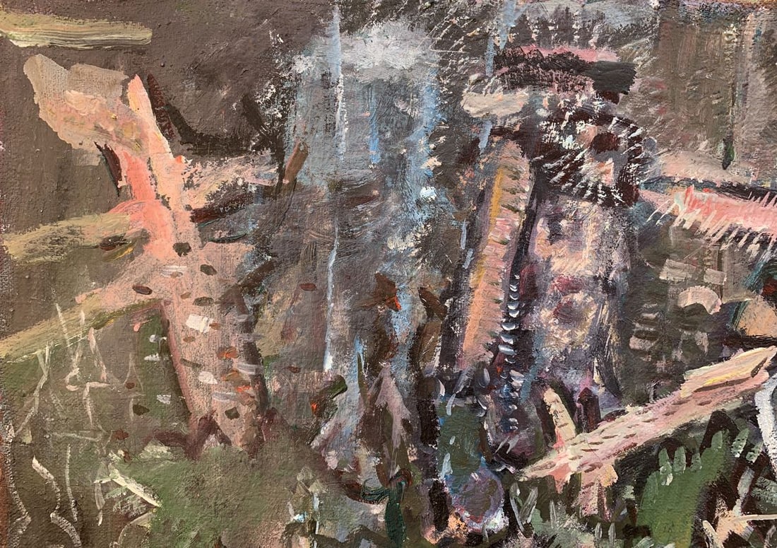 Oil painting The Road to the Emerald City Volodymyr Mysky-Oglu - 2