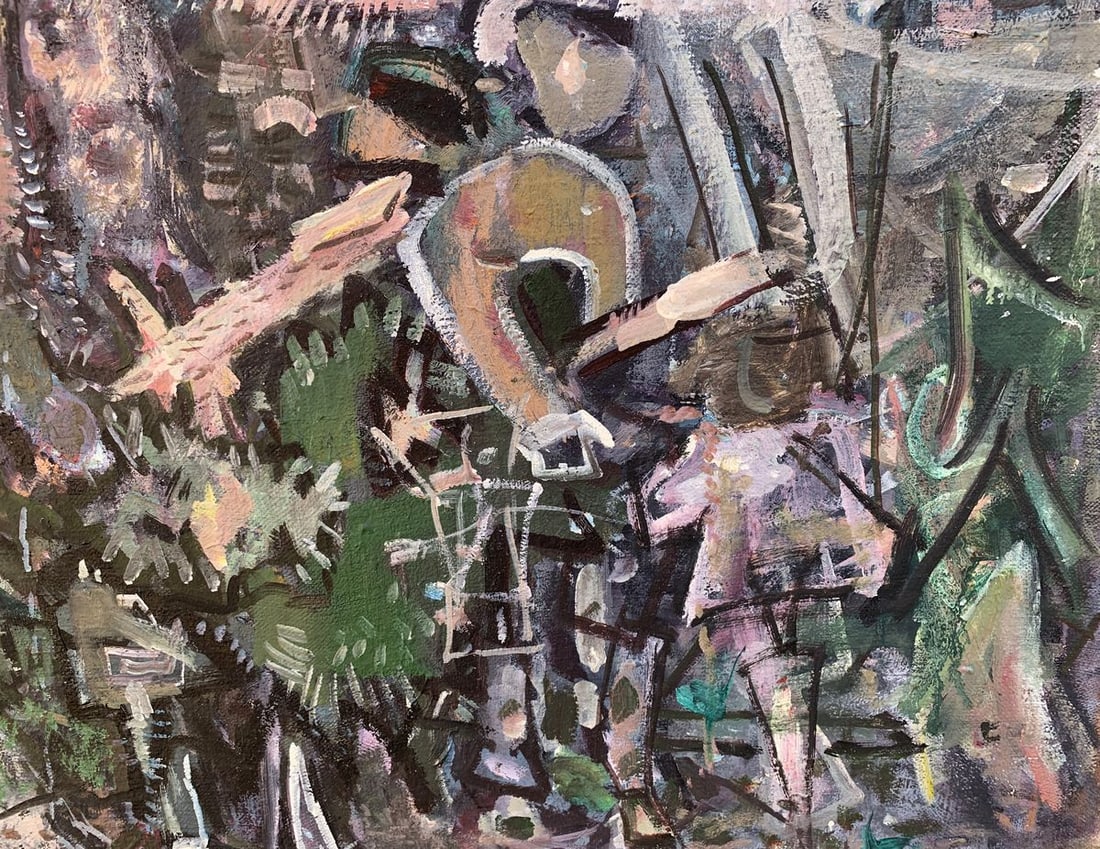 Oil painting The Road to the Emerald City Volodymyr Mysky-Oglu - 5