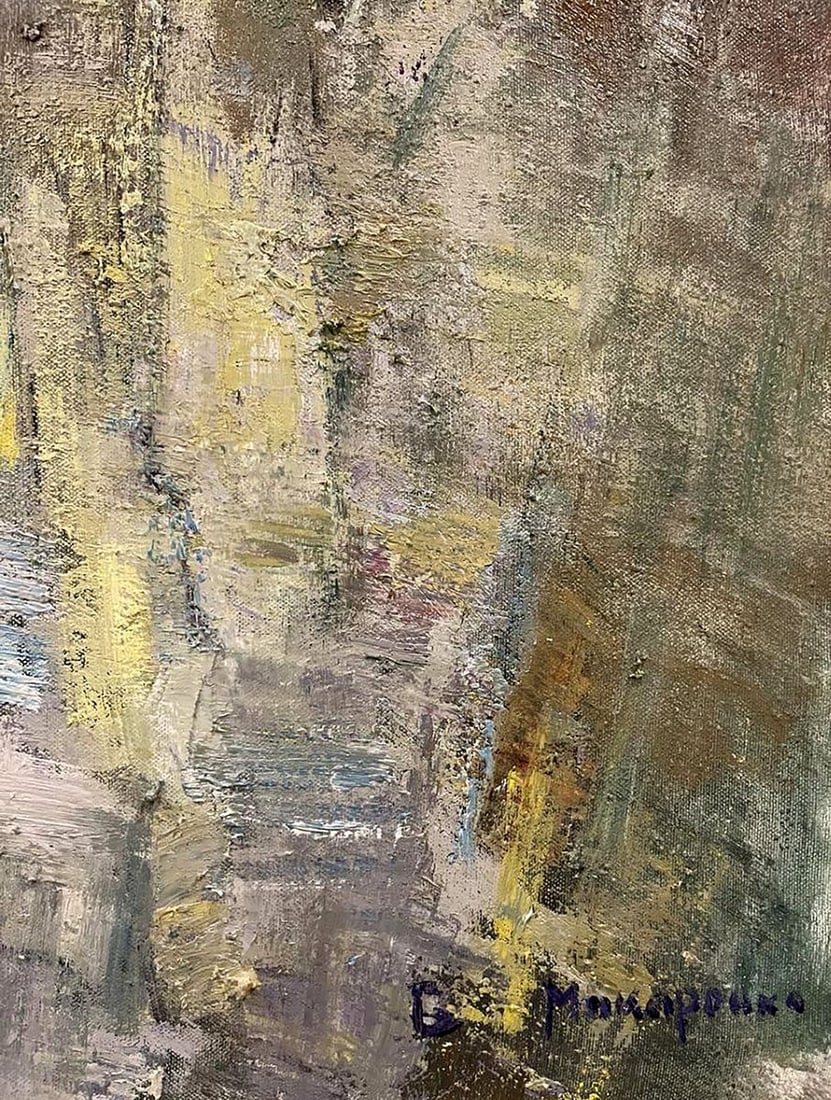 Oil painting Irises Bohdan Makarenko - 10