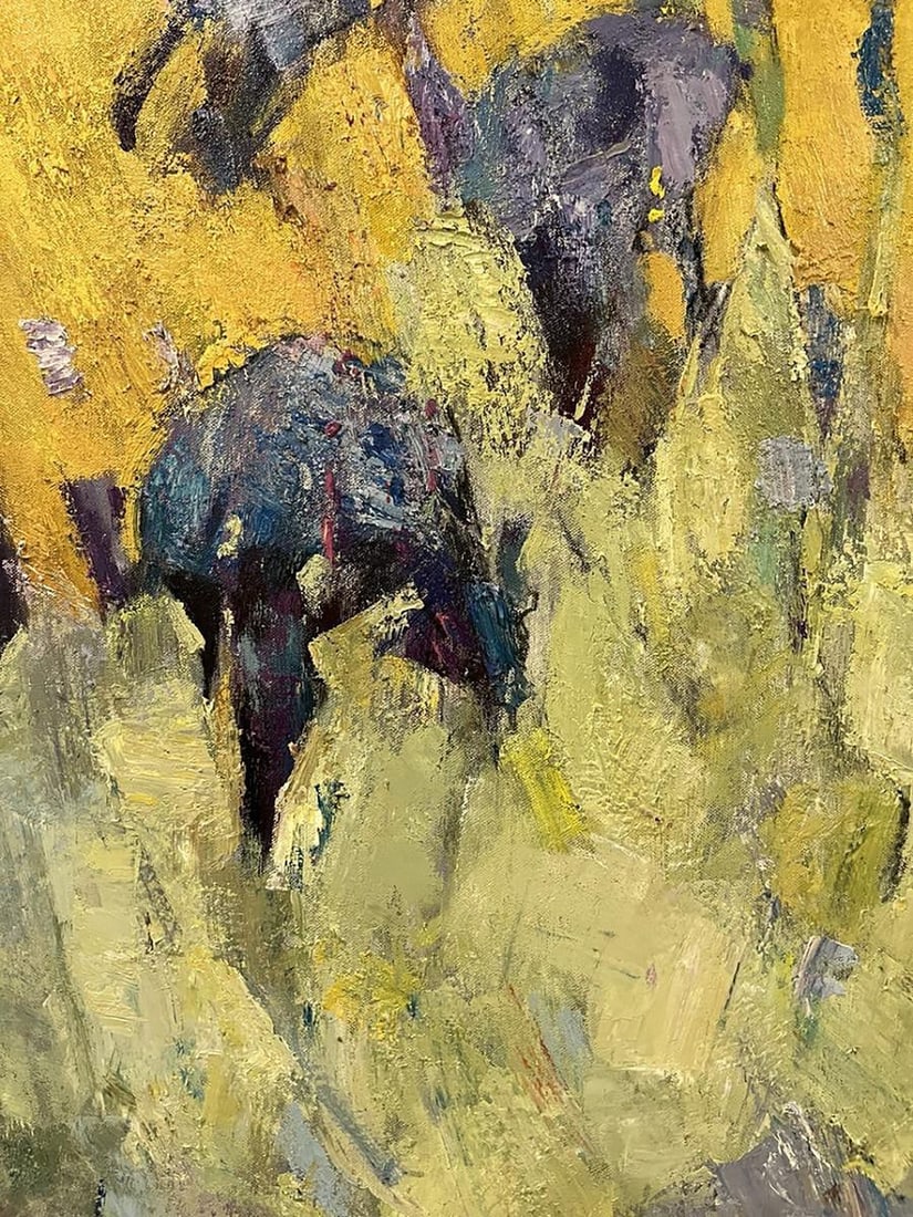 Oil painting Irises Bohdan Makarenko - 6