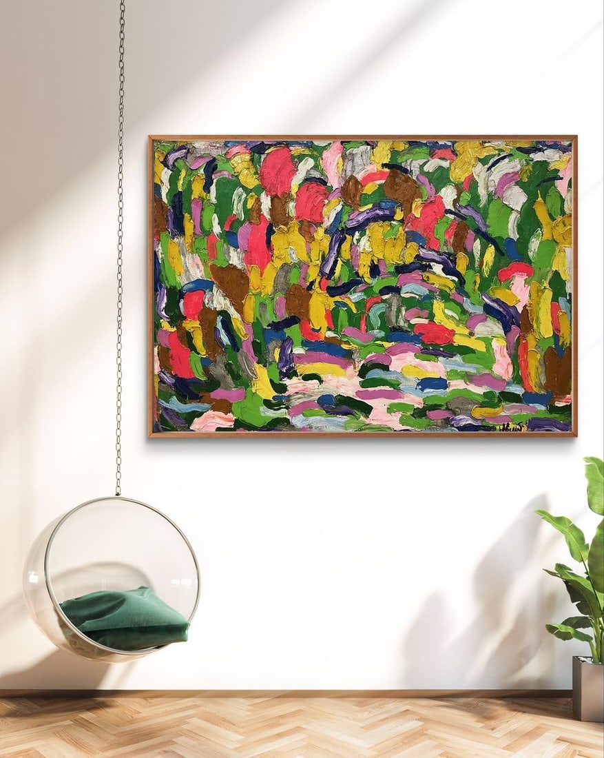 Oil painting In autumn Oleksiy Dakhnenko - 2