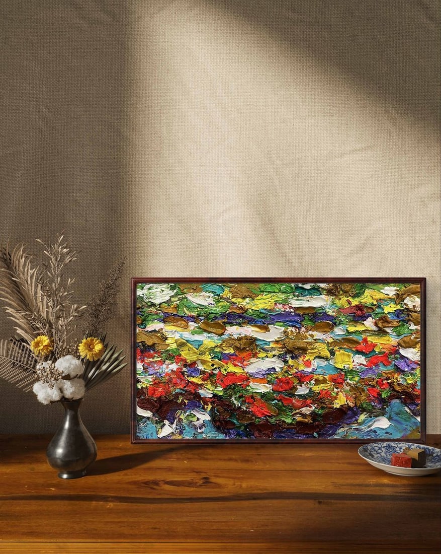 Oil painting Etude in bright colors Oleksiy Dakhnenko - 2