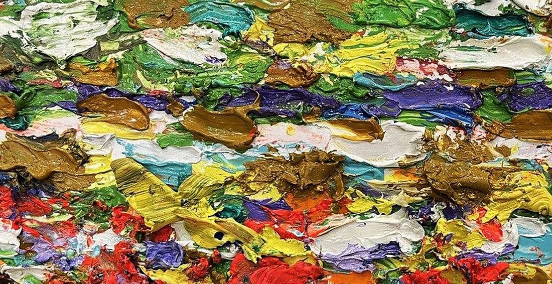 Oil painting Etude in bright colors Oleksiy Dakhnenko - 4