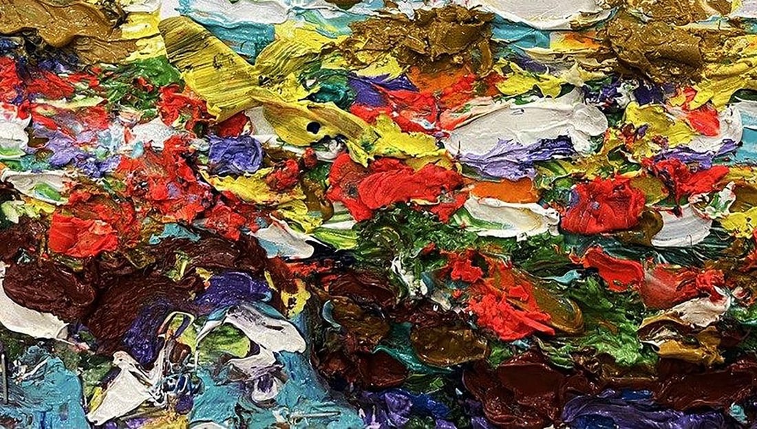 Oil painting Etude in bright colors Oleksiy Dakhnenko - 6