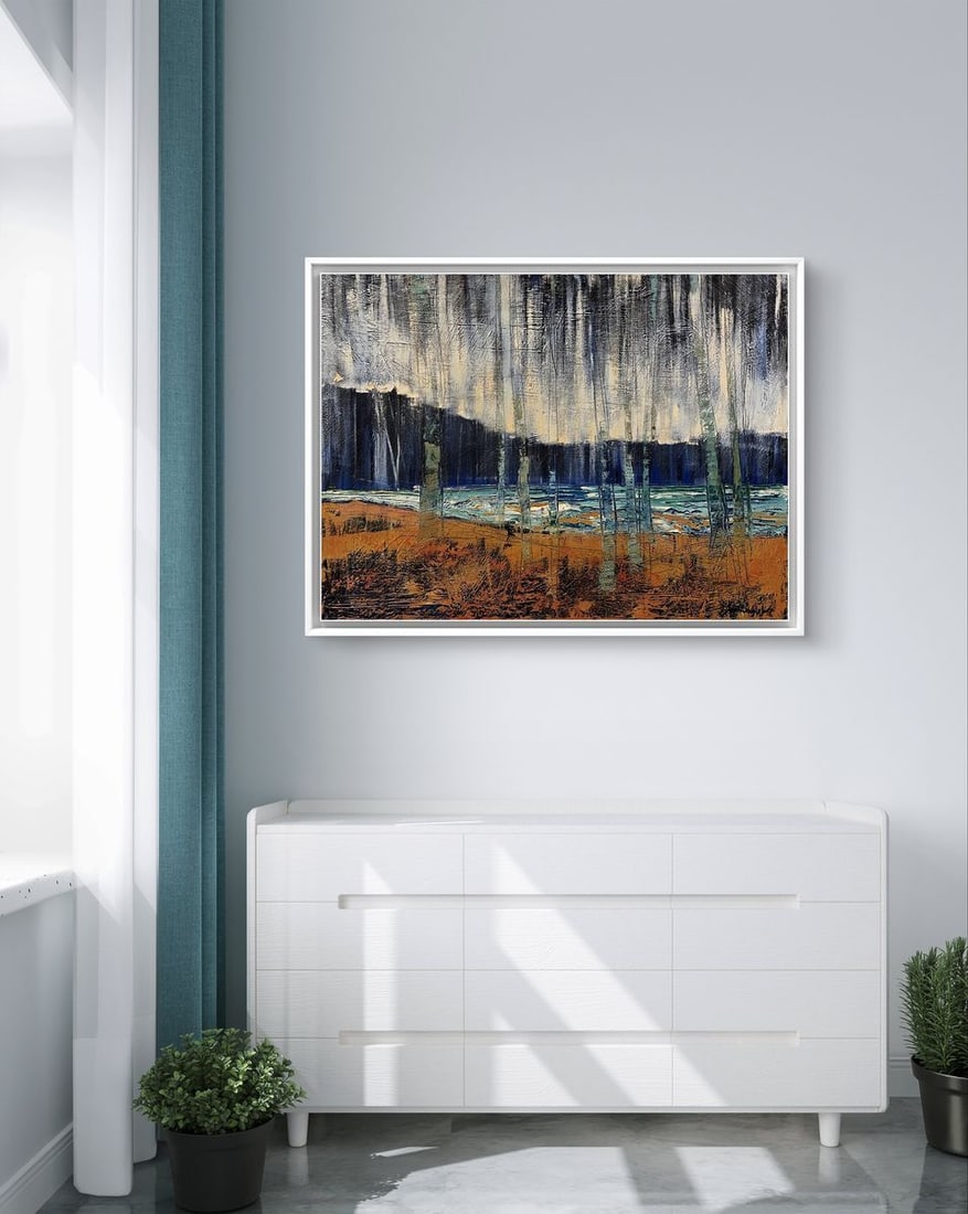 Oil painting Glass landscape Serhiy Kovalev - 3