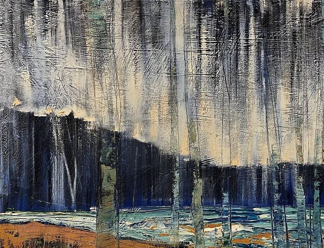 Oil painting Glass landscape Serhiy Kovalev - 4