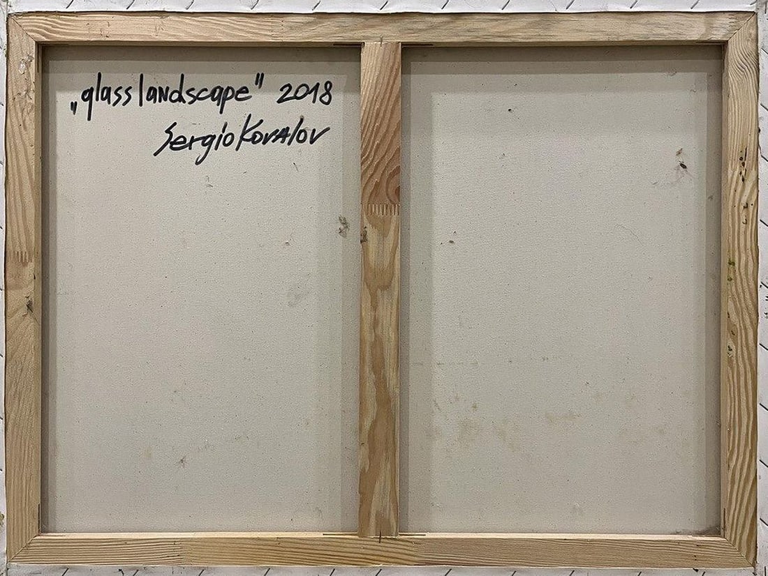 Oil painting Glass landscape Serhiy Kovalev - 8