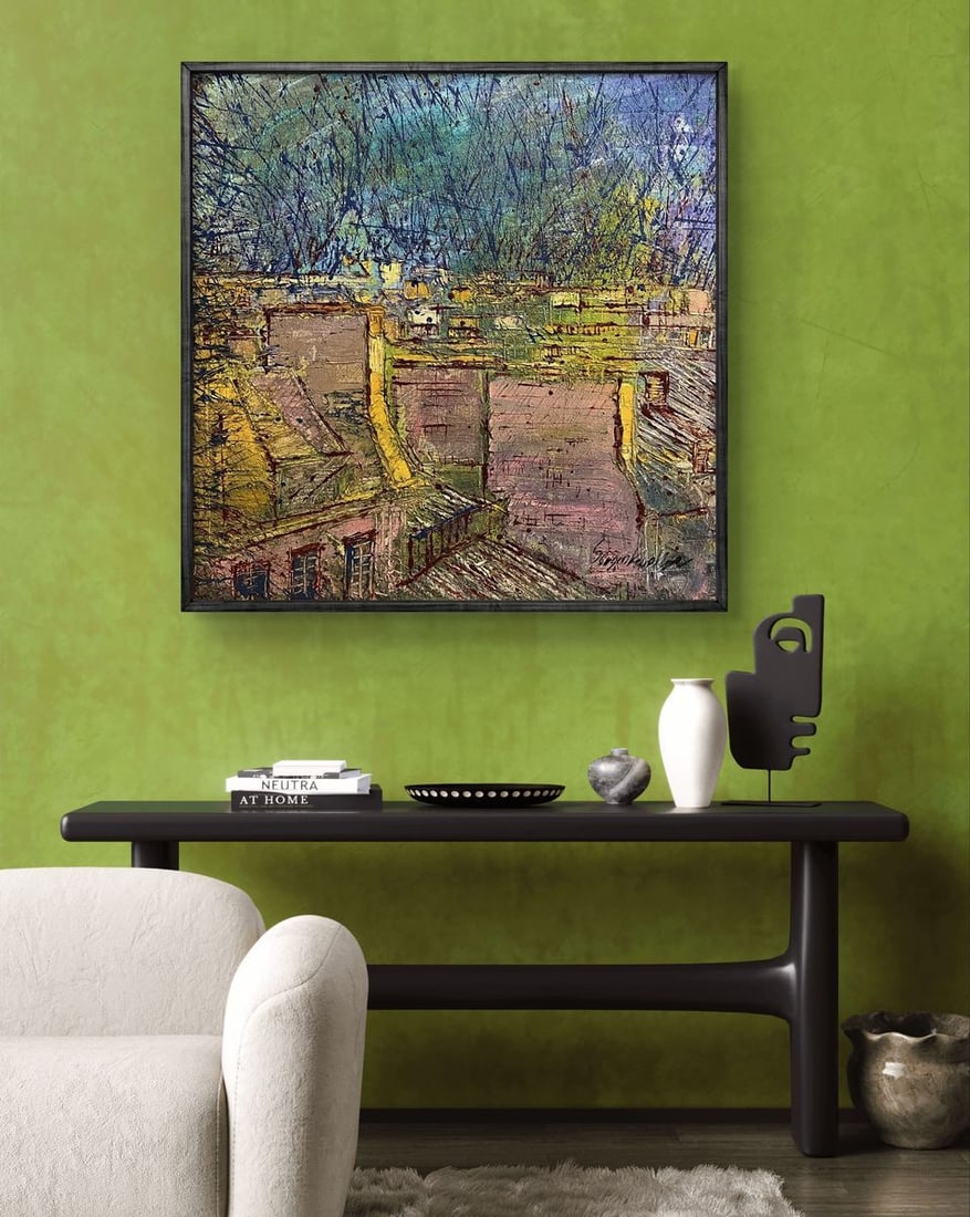 Oil painting Lightening Serhiy Kovalev - 2