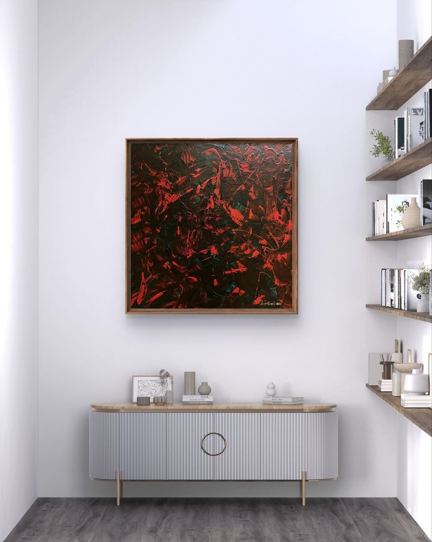 Oil painting Search for truth Serhiy Kovalev - 2