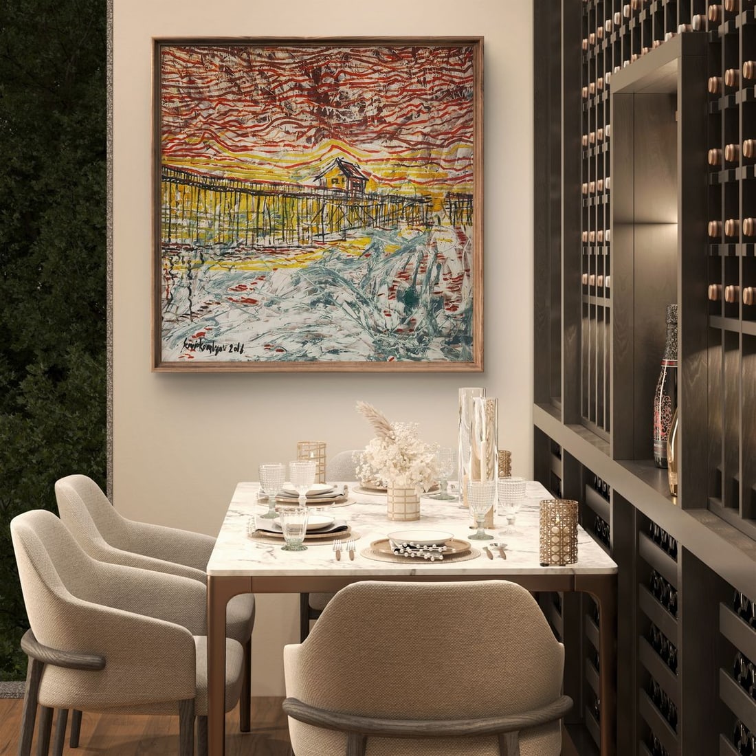 Oil painting Nascer do Sol Serhiy Kovalev - 2