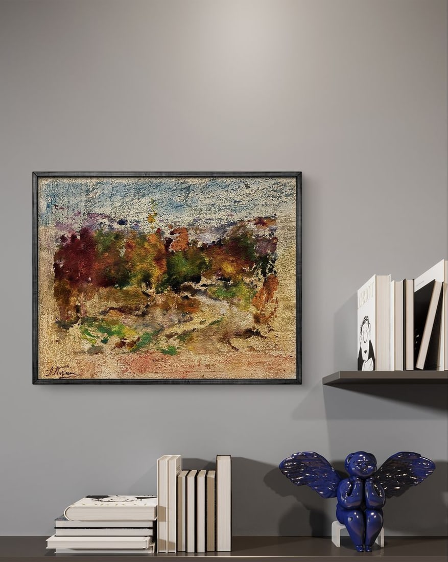 Oil painting Utopian thoughts Pavlo Miroshnychenko - 2