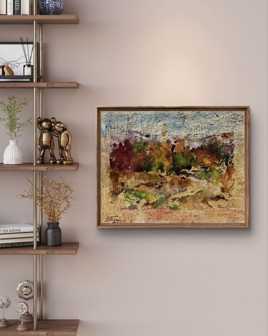 Oil painting Utopian thoughts Pavlo Miroshnychenko - 3