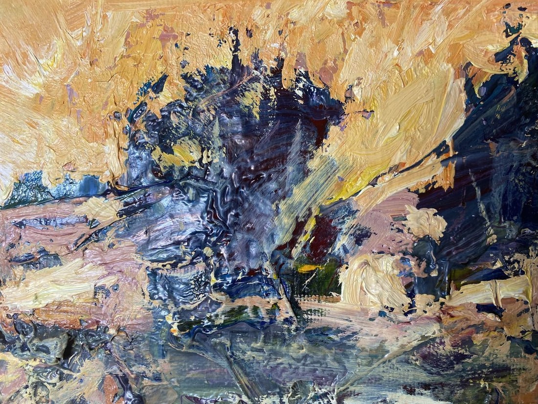 Oil painting Moonlit night Mazur Vladimir - 2