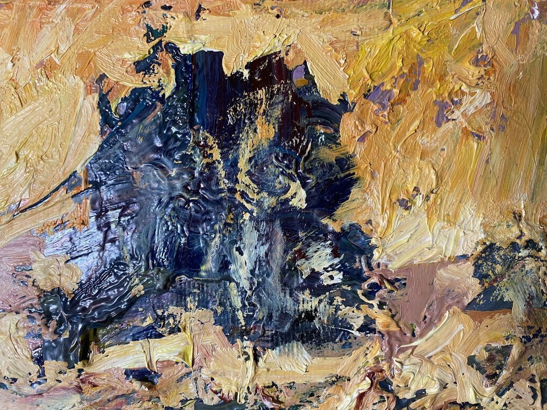 Oil painting Moonlit night Mazur Vladimir - 7