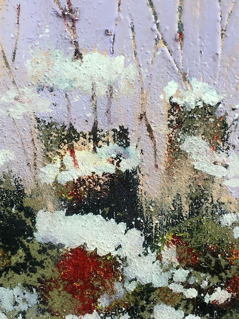 Abstract oil painting Wildflowers Mazur Vladimir - 5