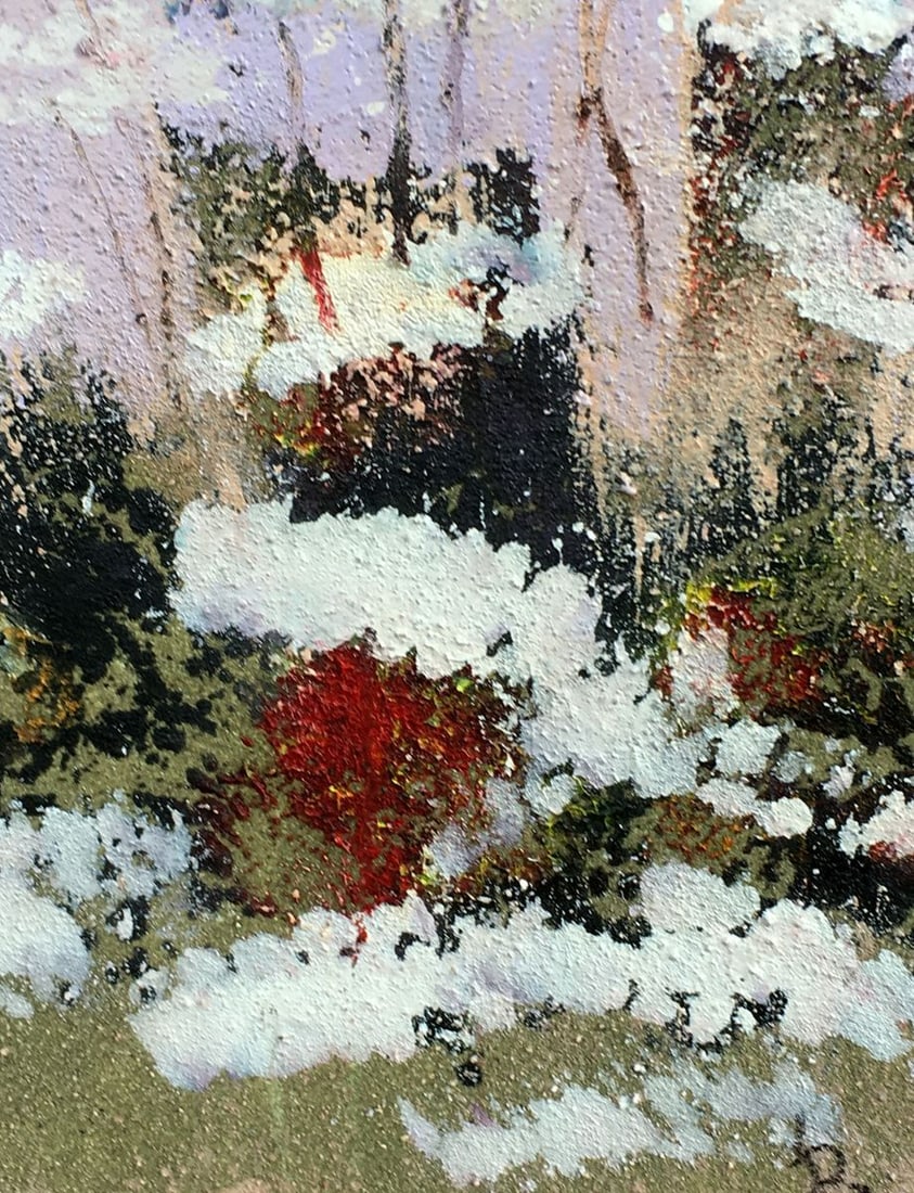 Abstract oil painting Wildflowers Mazur Vladimir - 6