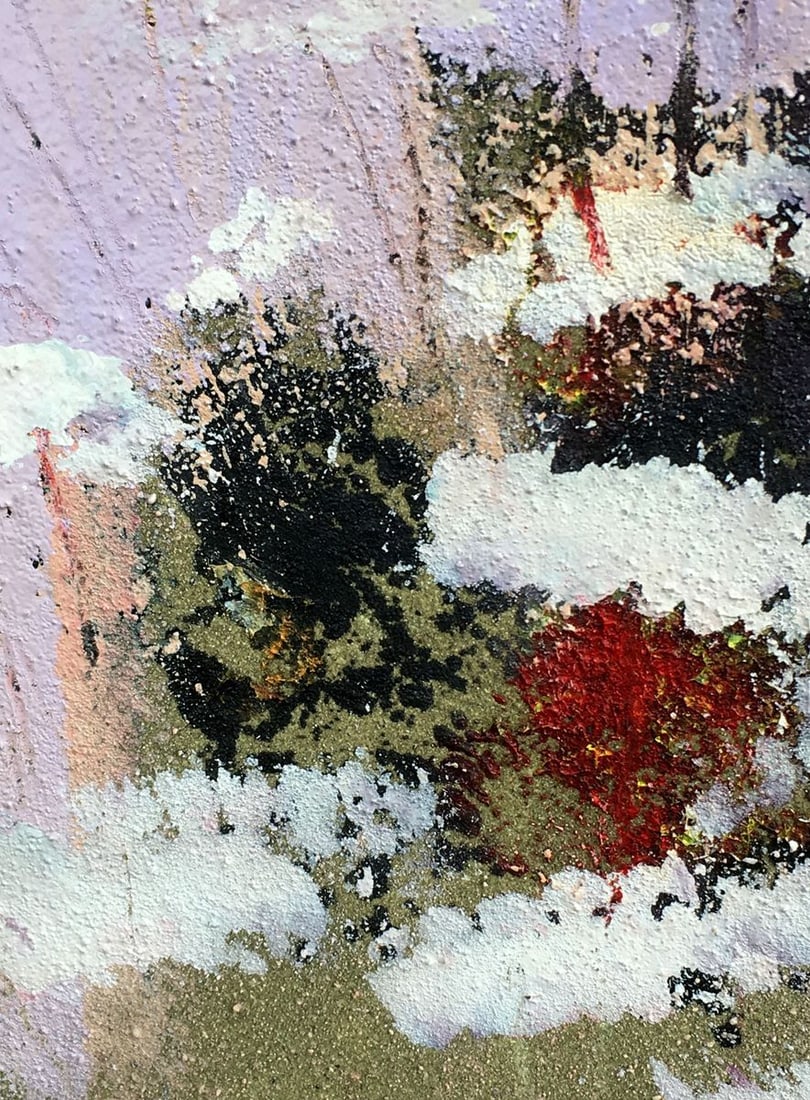 Abstract oil painting Wildflowers Mazur Vladimir - 7