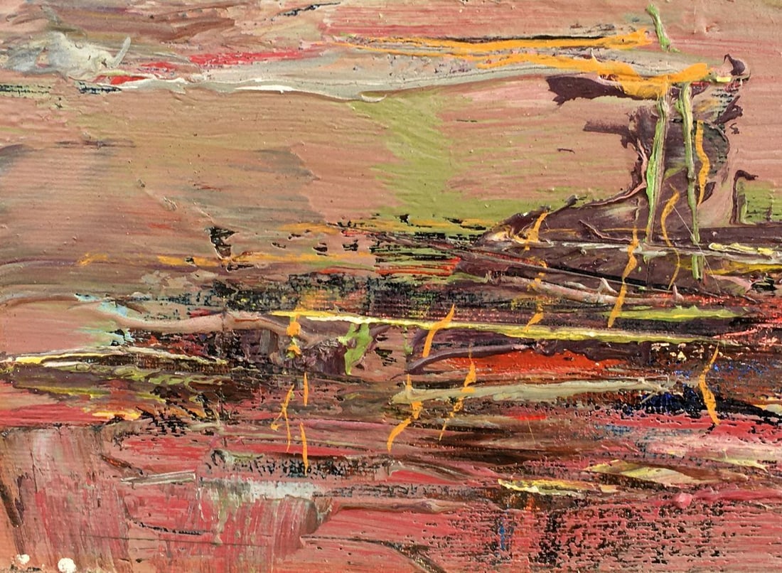 Abstract oil painting Evening and silence Mazur Vladimir - 5