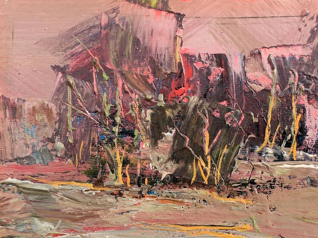 Abstract oil painting Evening and silence Mazur Vladimir - 6