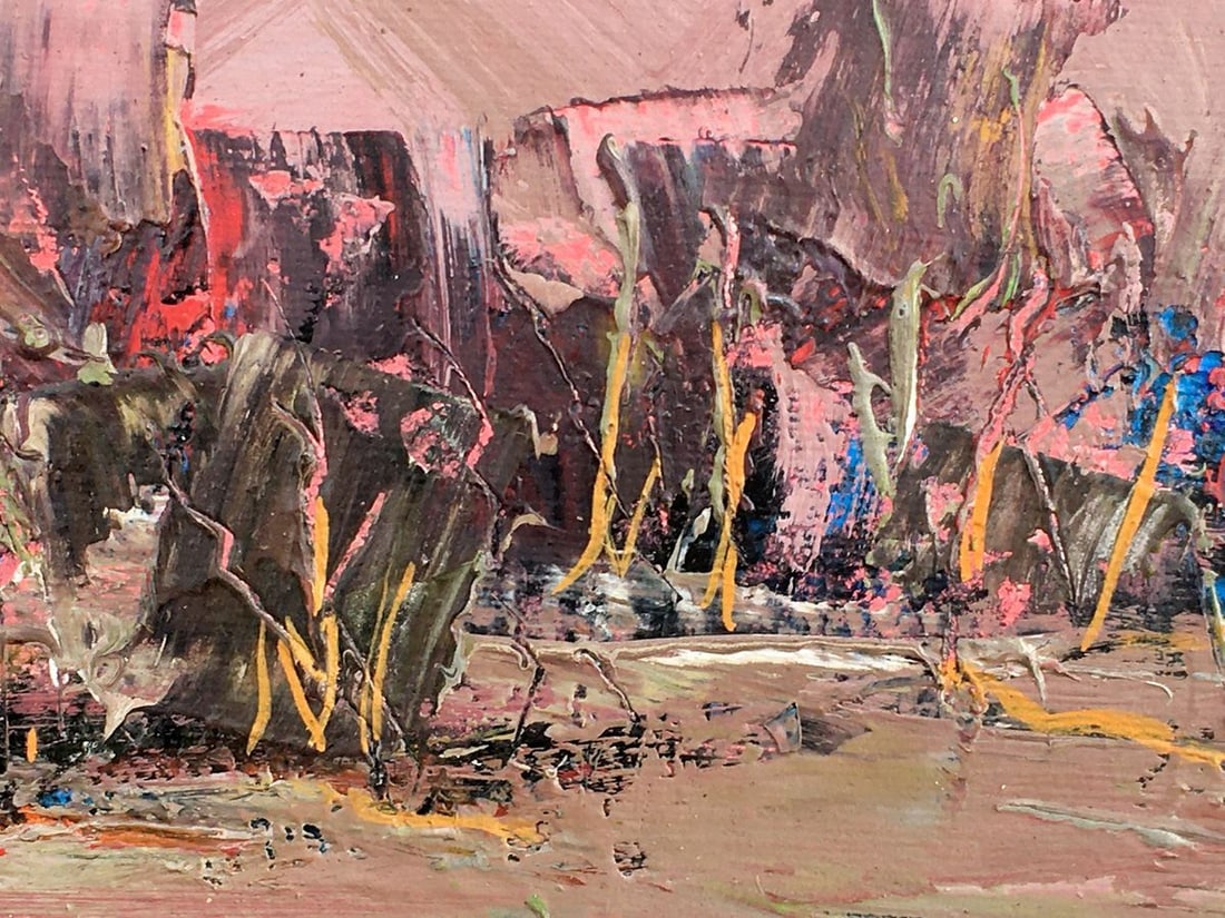 Abstract oil painting Evening and silence Mazur Vladimir - 7