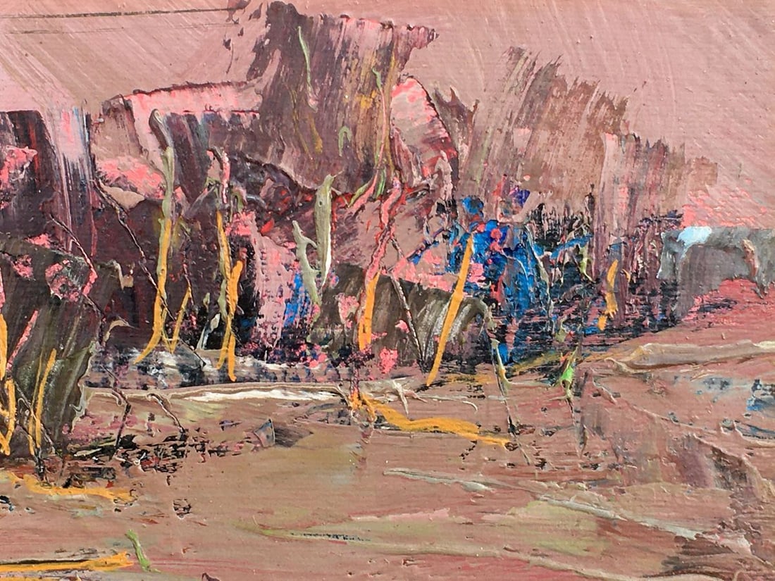 Abstract oil painting Evening and silence Mazur Vladimir - 8