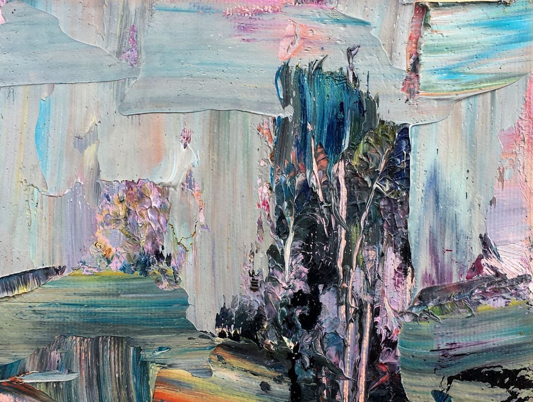 Abstract oil painting After the rain Mazur Vladimir - 3