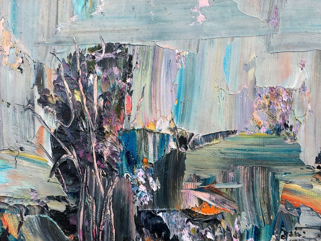 Abstract oil painting After the rain Mazur Vladimir - 6