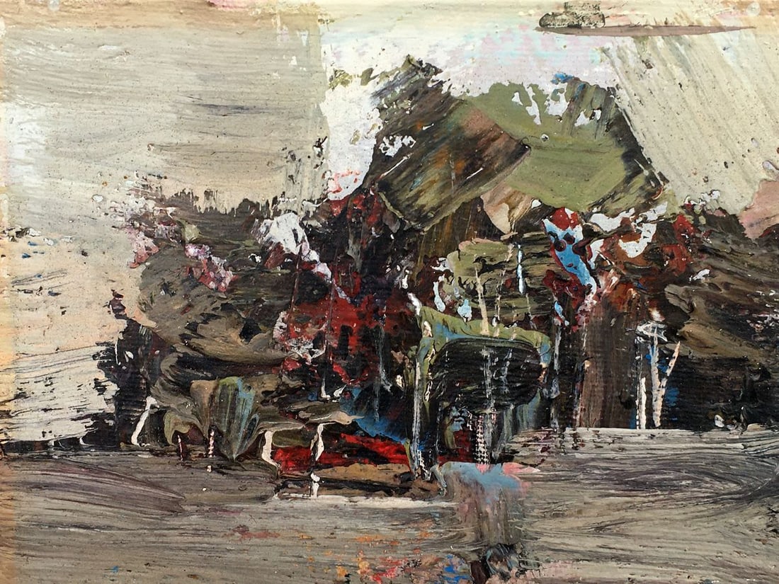 Abstract oil painting Quiet day in nature Mazur Vladimir - 7