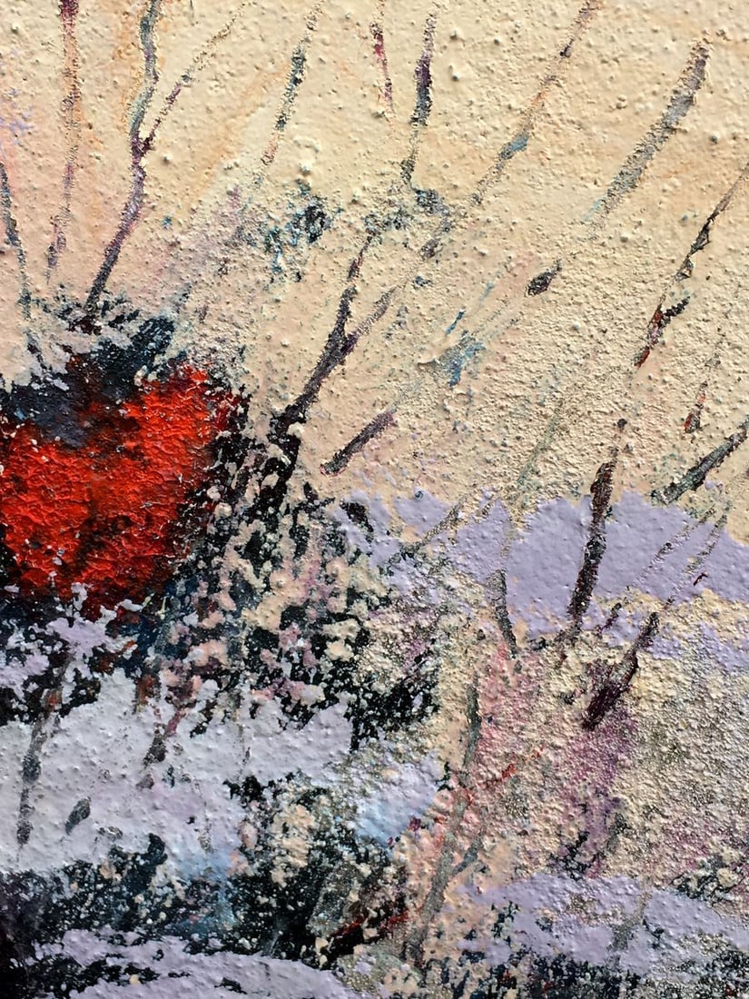 Abstract oil painting Flowers Mazur Vladimir - 3